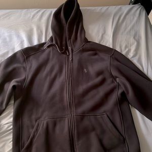 Navy blue IZOD zip up jacket, High quality,comfortable in any weather conditions
